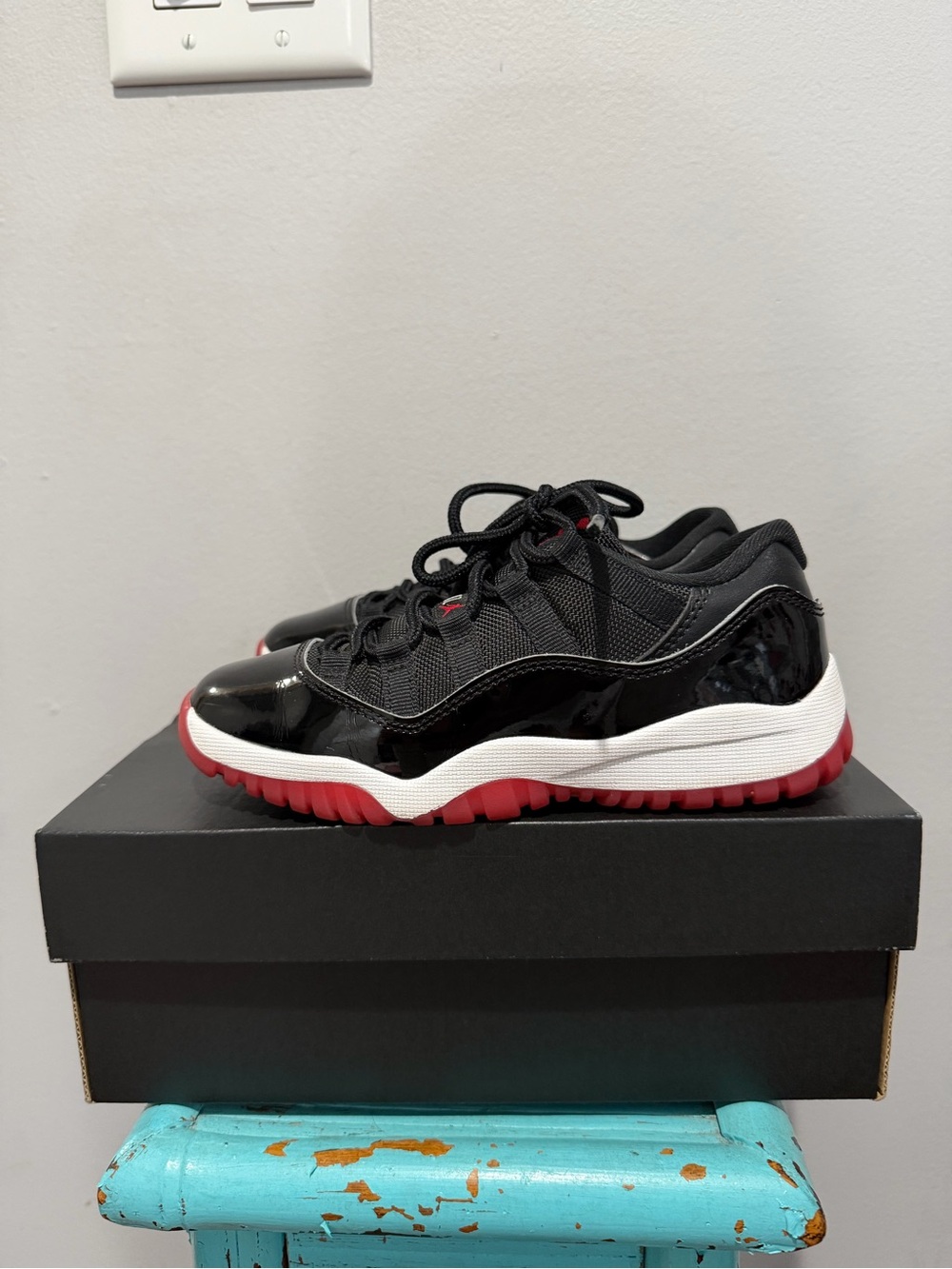 Jordan 11 Retro Low PS "Bred" Size 13 C
